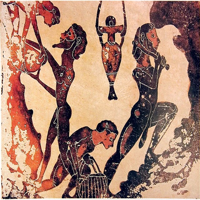 労働をする古代ギリシャの奴隷